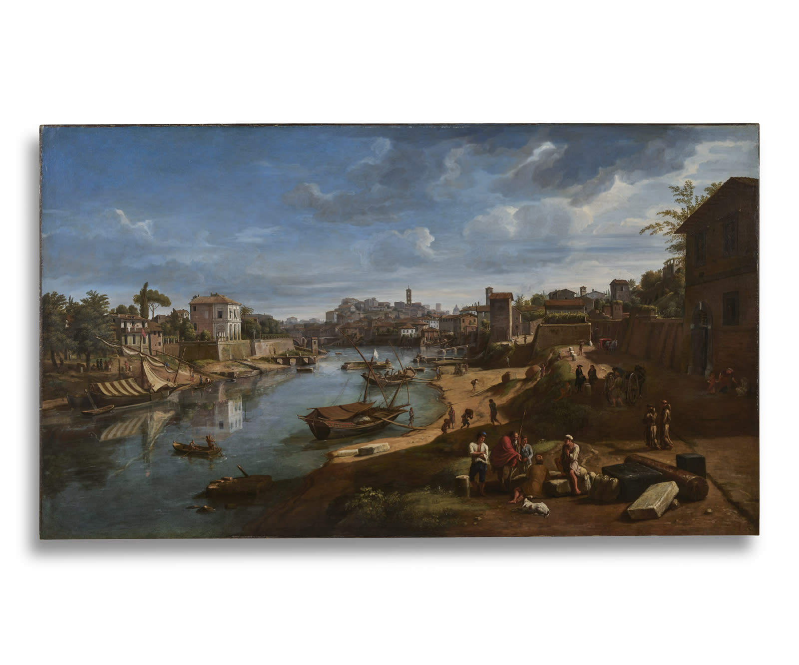 The Tiber at Ripa Grande, Rome